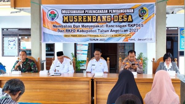 Musrenbang Desa Pakel Tahun Anggaran 2027